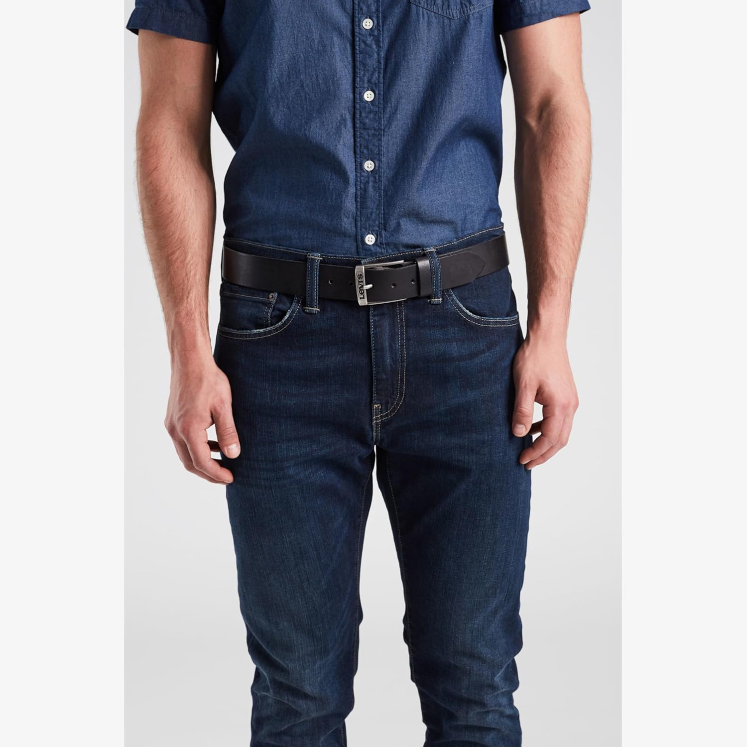 Thumbnail 6 de Levi's New Duncan cinturón 80 cm Negro
