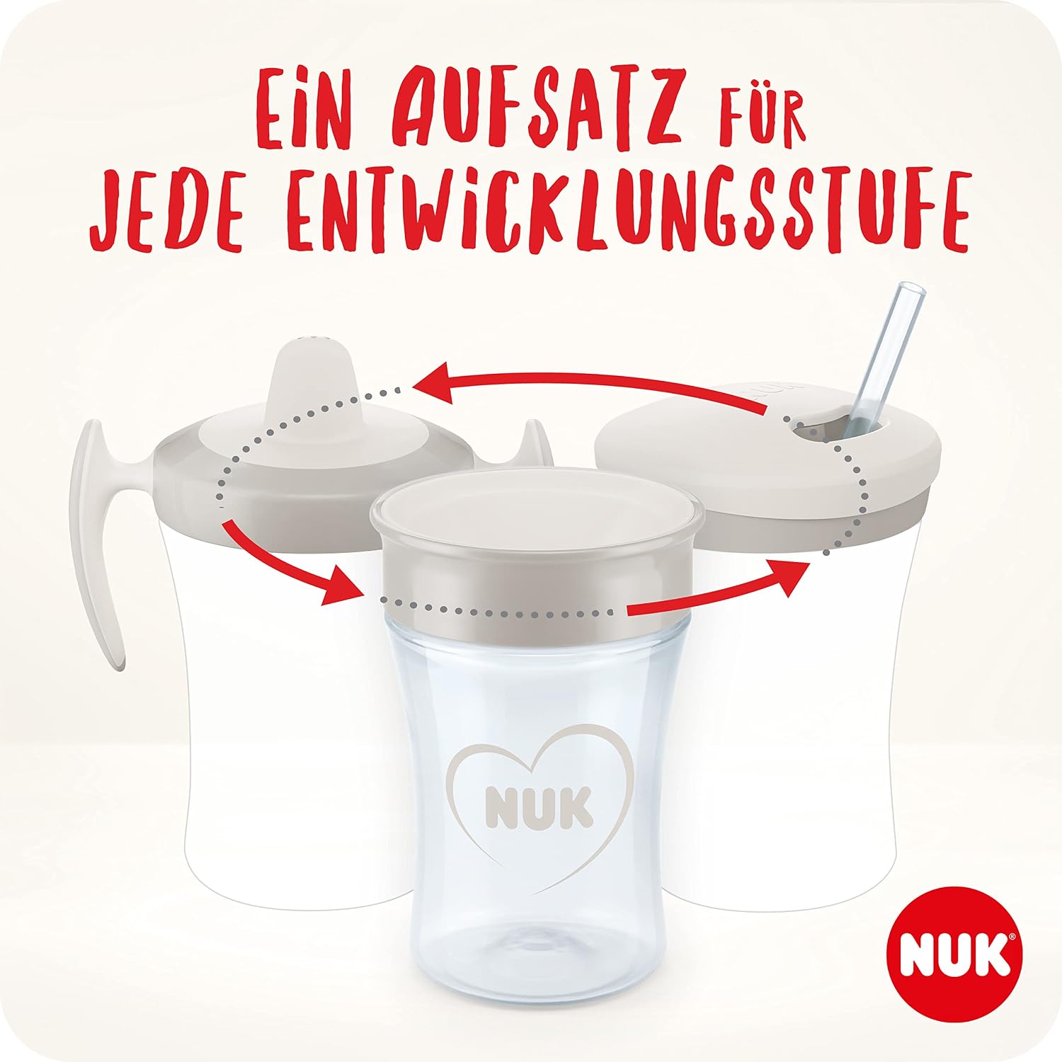 Detalle 2 de NUK 3‑in‑1 Trinklernset 230 ml