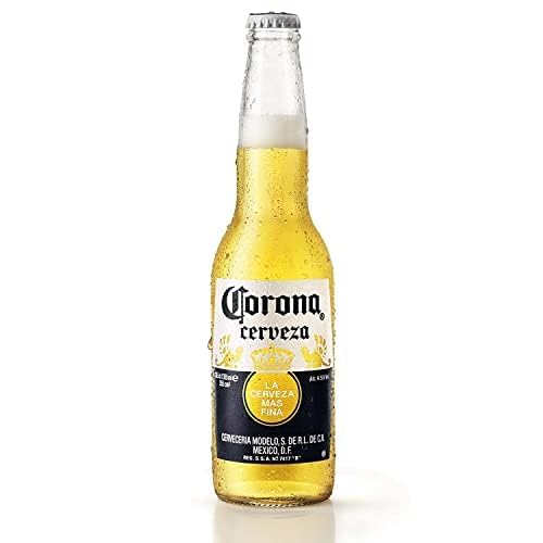 Detalle de Corona Cerveza – Pack 4x6 botellas de 33 cl. Lager ligera y refrescante