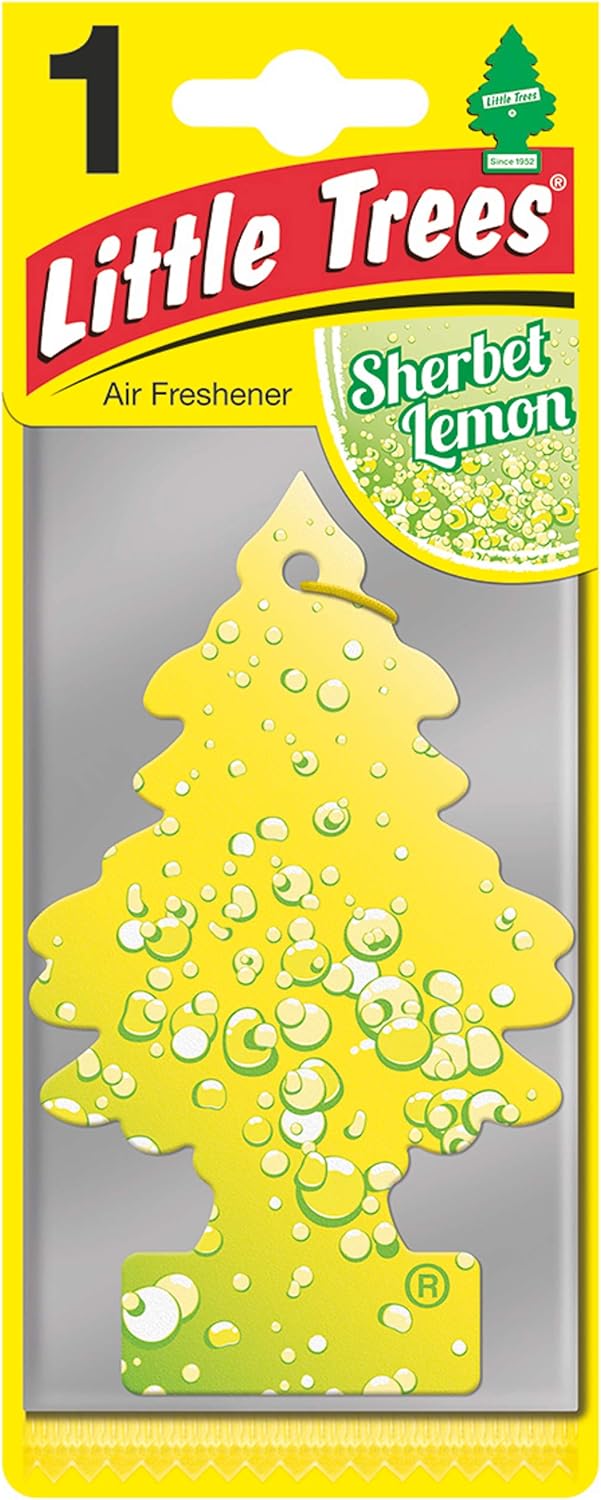 Thumbnail 1 de Little Trees MTR0073 Sherbet Lemon Air Freshener Tree – Single Pack