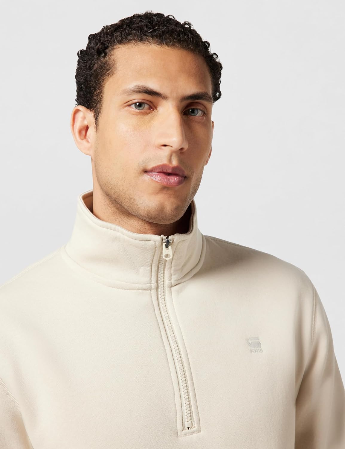 Detalle 2 de G-Star Premium Core Half Zip Sweater Maglia di Tuta Uomo