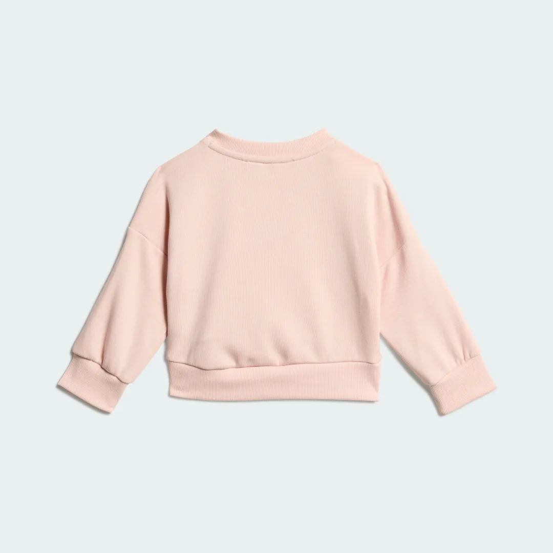 Detalle de Conjunto con sudadera Seasonals de Adidas – rosa
