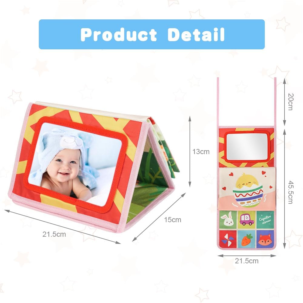 Thumbnail 1 de Aolso Infant Tummy Time Soft Book 21cm