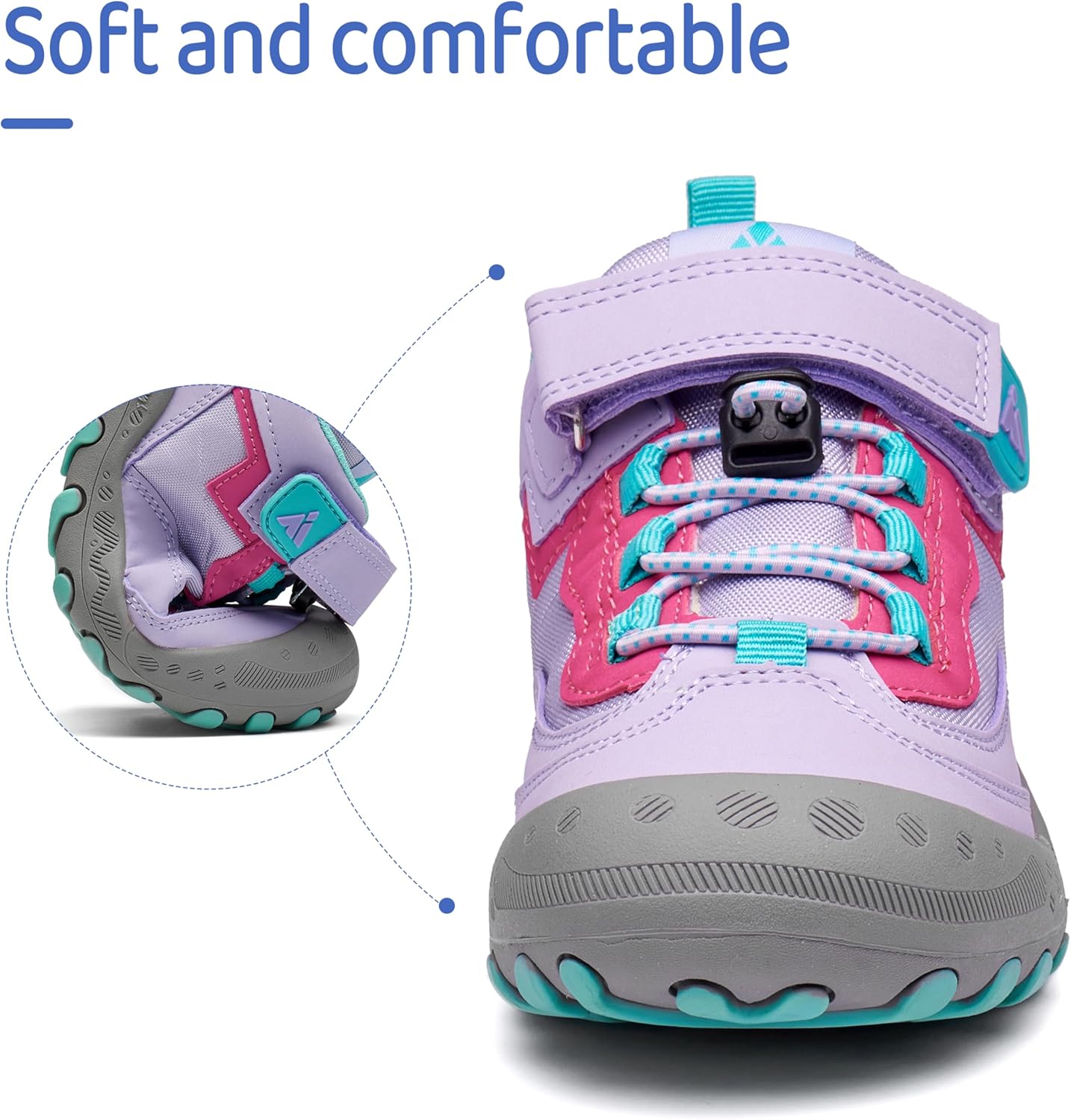 Thumbnail 5 de Mishansha Wanderschuhe Kinder Sports Sneaker – leichte Mädchen Sneaker für Indoor-Outdoor