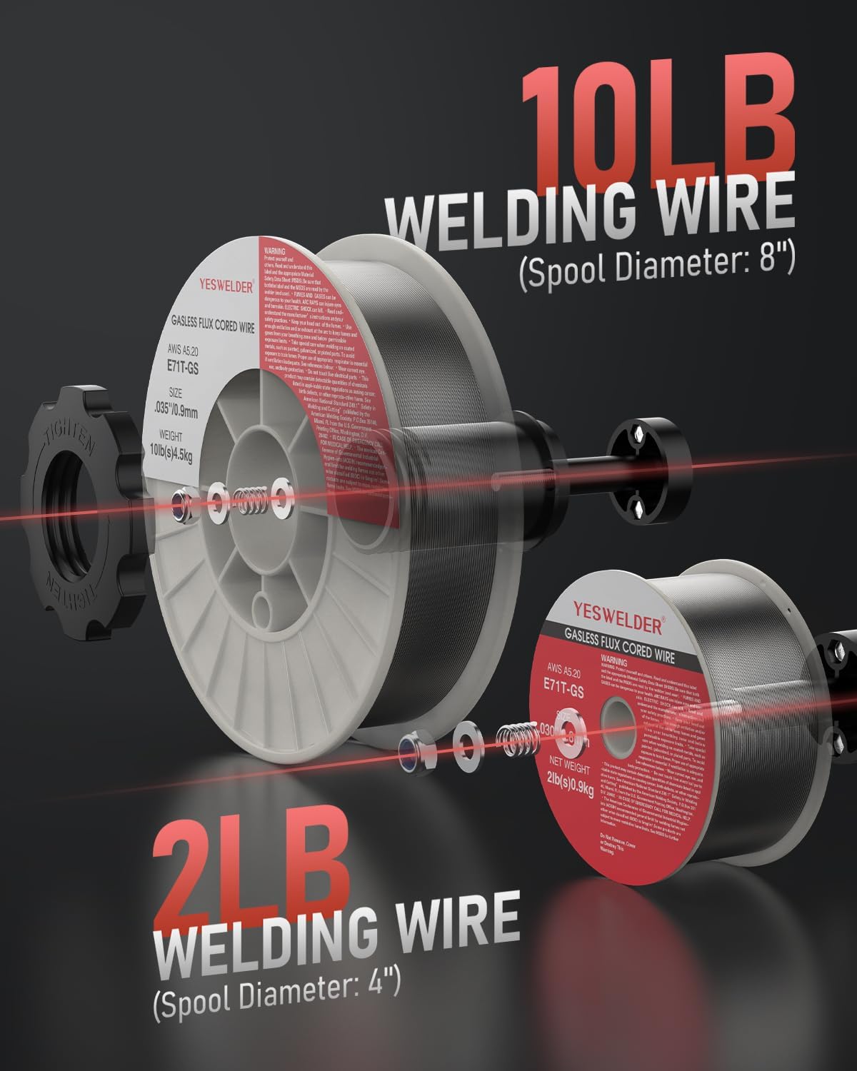 Thumbnail 4 de YESWELDER MIG-165DS PRO 165A Welder