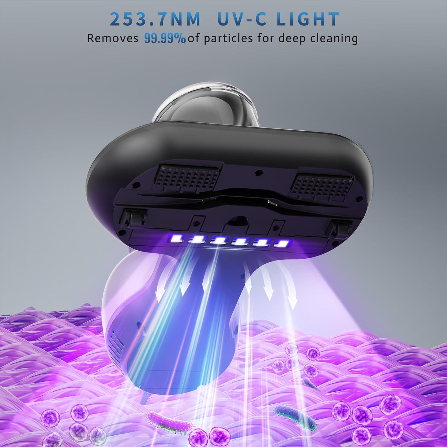 Thumbnail 4 de Hersven Mattress Vacuum Cleaner 16KPa UV handheld 🧹