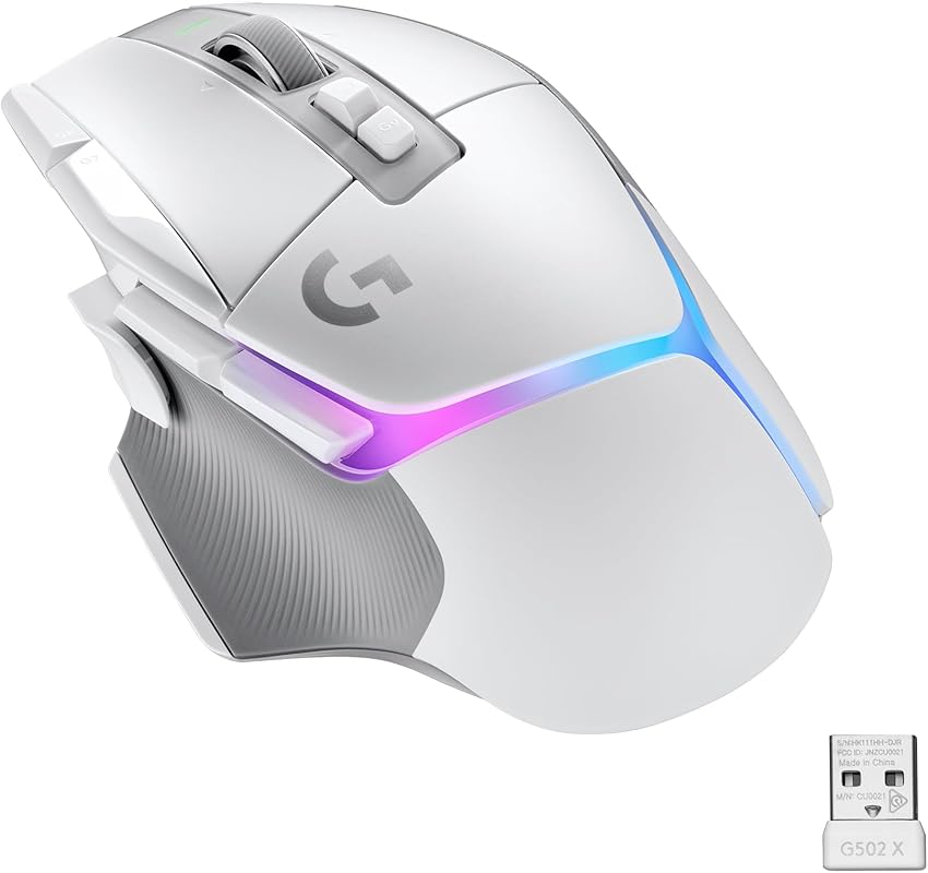 Detalle 2 de Logitech G502 X LIGHTSPEED ratón gaming 25K