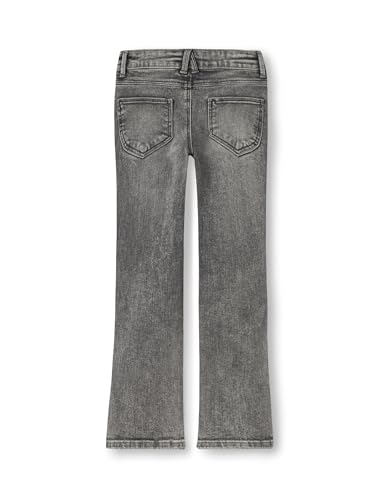 Detalle 2 de NAME IT Mädchen Bootcut Nkfpolly Skinny Boot Jeans 1142-Au Noos, Light Grey Denim