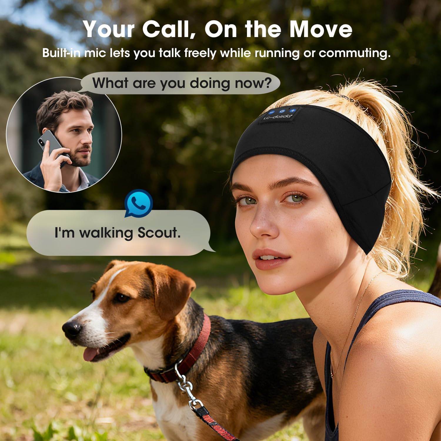 Thumbnail 6 de LC-dolida Sleep Headphones Headband