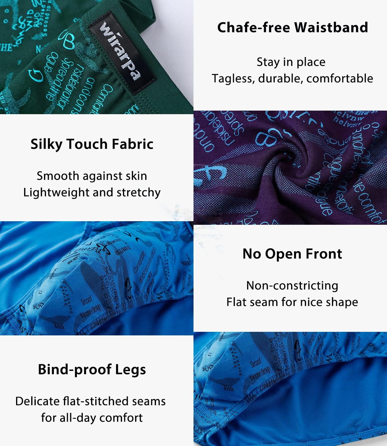 Thumbnail 4 de wirarpa Herren-Slip aus Microfaser/Modal-ähnlicher Stoffqualität – mit Stretch, komfortabler Bund- und Doppel-Taschenpackung (S–XXXL)
