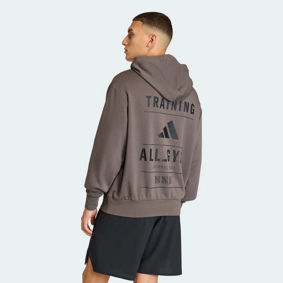 Detalle 2 de Sudadera con capucha Category Training Graphic de Adidas