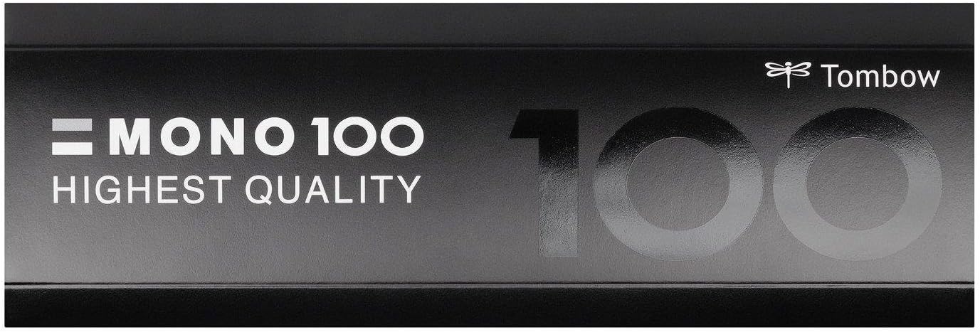 Thumbnail 2 de Tombow MONO-100-AS Lot de 12 Crayons graphite MONO 100, assortiment de duretés