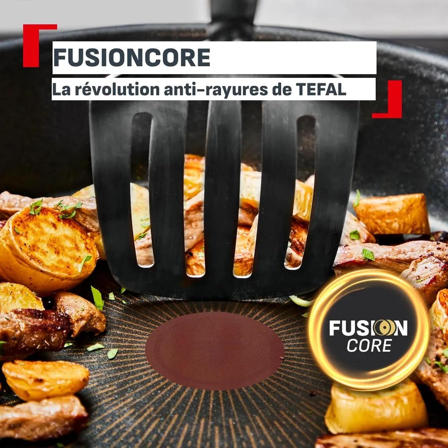 Thumbnail 2 de Tefal Explore Poêle 24 cm avec Revêtement FusionCore – Induction, pour 2–3 personnes
