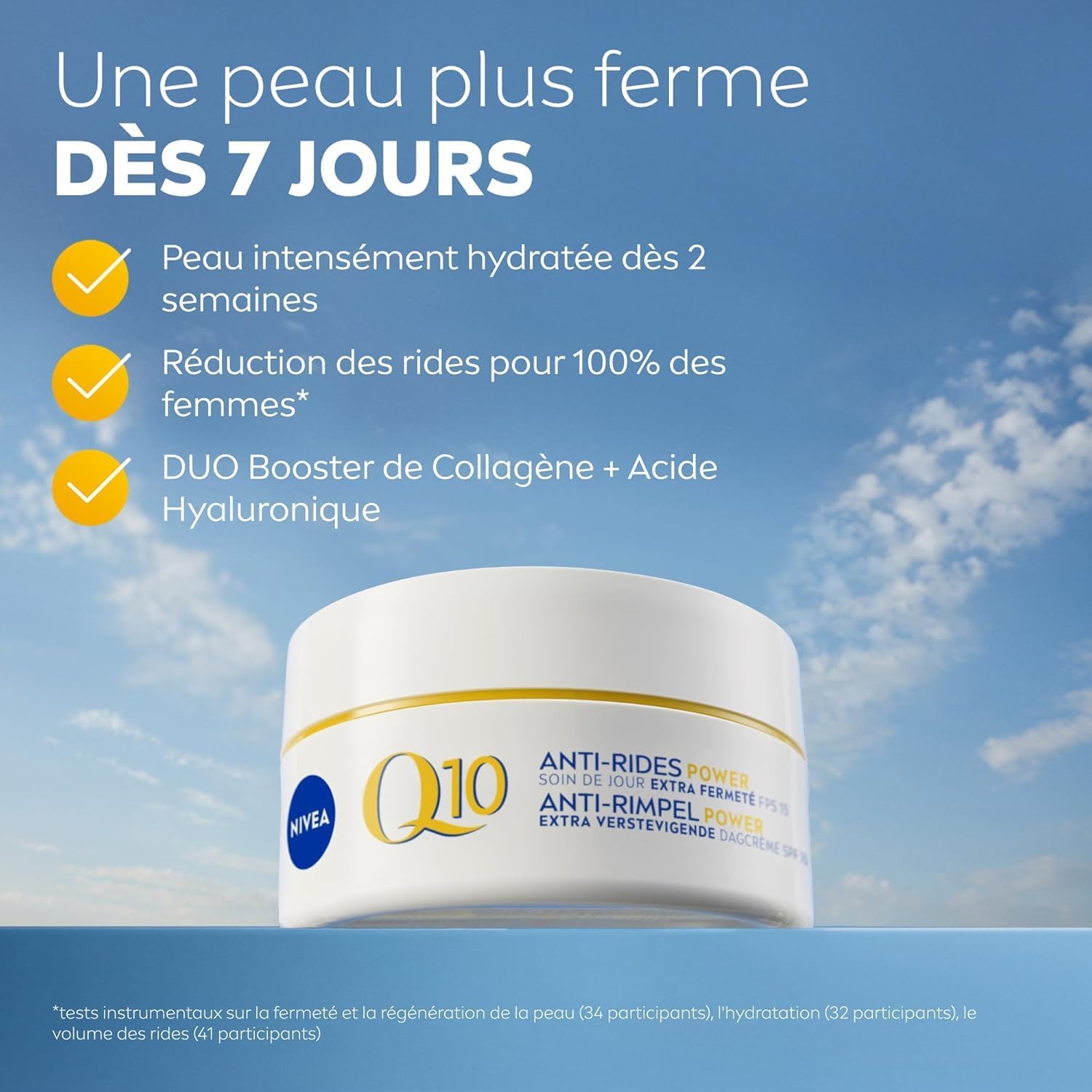 Detalle de NIVEA Q10 Power Duo 2x50ml Crème visage