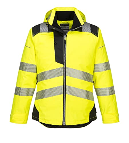 Detalle de Portwest Parka HV PW3 Jaune Noir 5XL ⚙