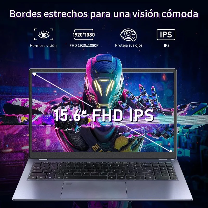 Thumbnail 2 de Vanwin NS2152R-RT Laptop 15.6" Ryzen 7, 16GB, SSD, Windows 11