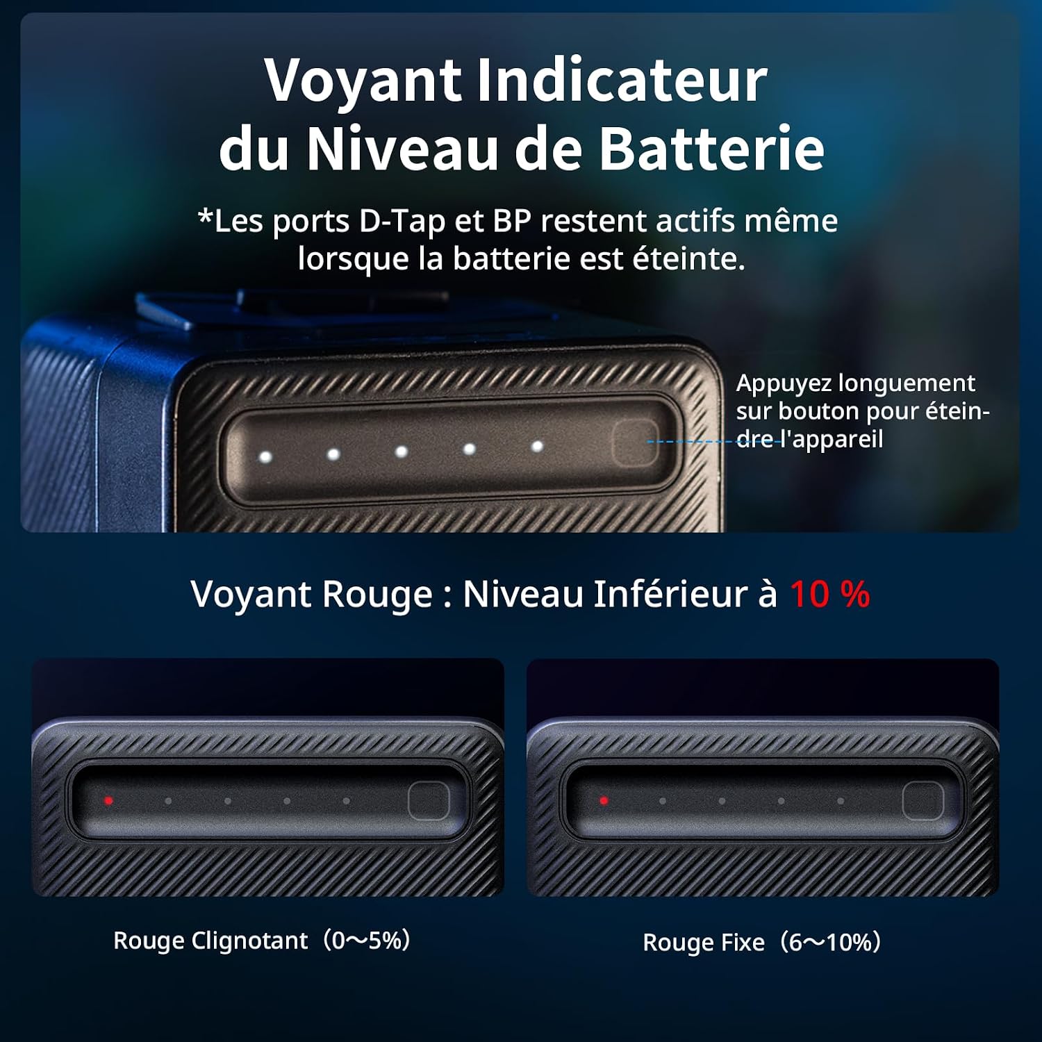 Thumbnail 5 de SMALLRIG VB99 Batterie V-Mount 99Wh, 6800mAh
