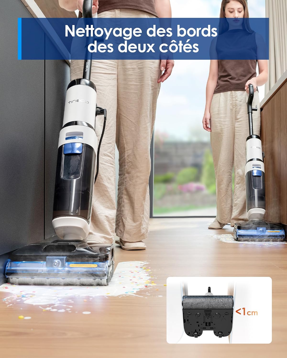 Detalle 2 de Tineco Floor One S6 Nettoyeur vapeur 140°C 🧹