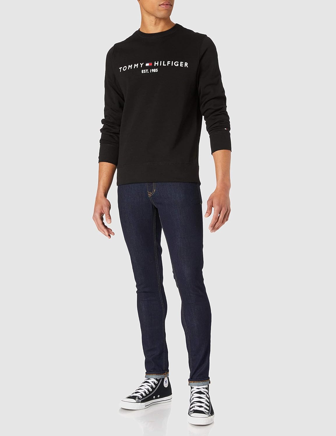 Thumbnail 3 de Tommy Hilfiger Men's Tommy Logo Sweatshirt Mw0mw11596