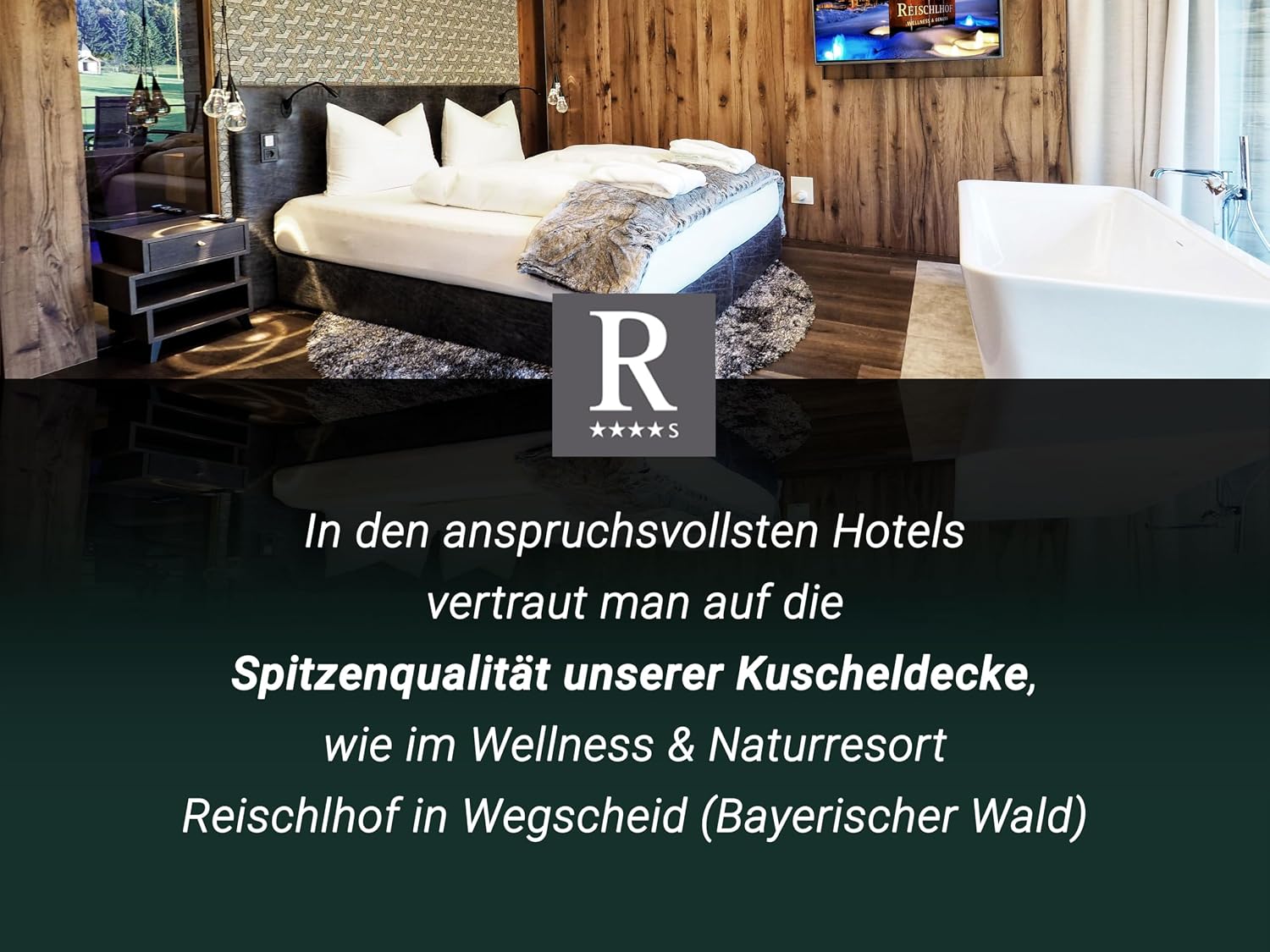 Detalle de ZOLLNER Kuscheldecke 150x200 cm – 100% Baumwolle, Waffelmuster, OEKO-TEX, Hotelwäschequalität