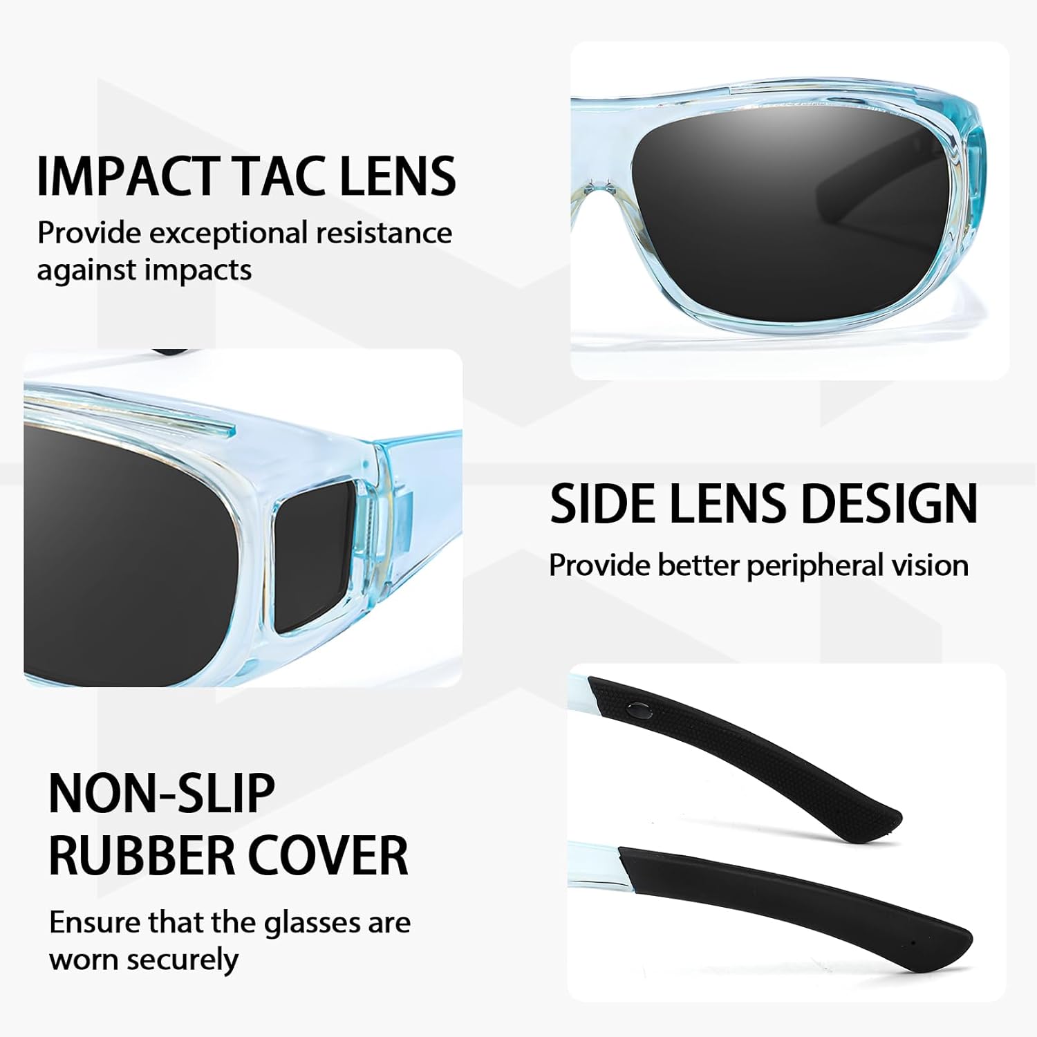 Thumbnail 5 de Myiaur Fit Over Sunglasses – Polarised UV400 wraparound shades for driving & outdoor