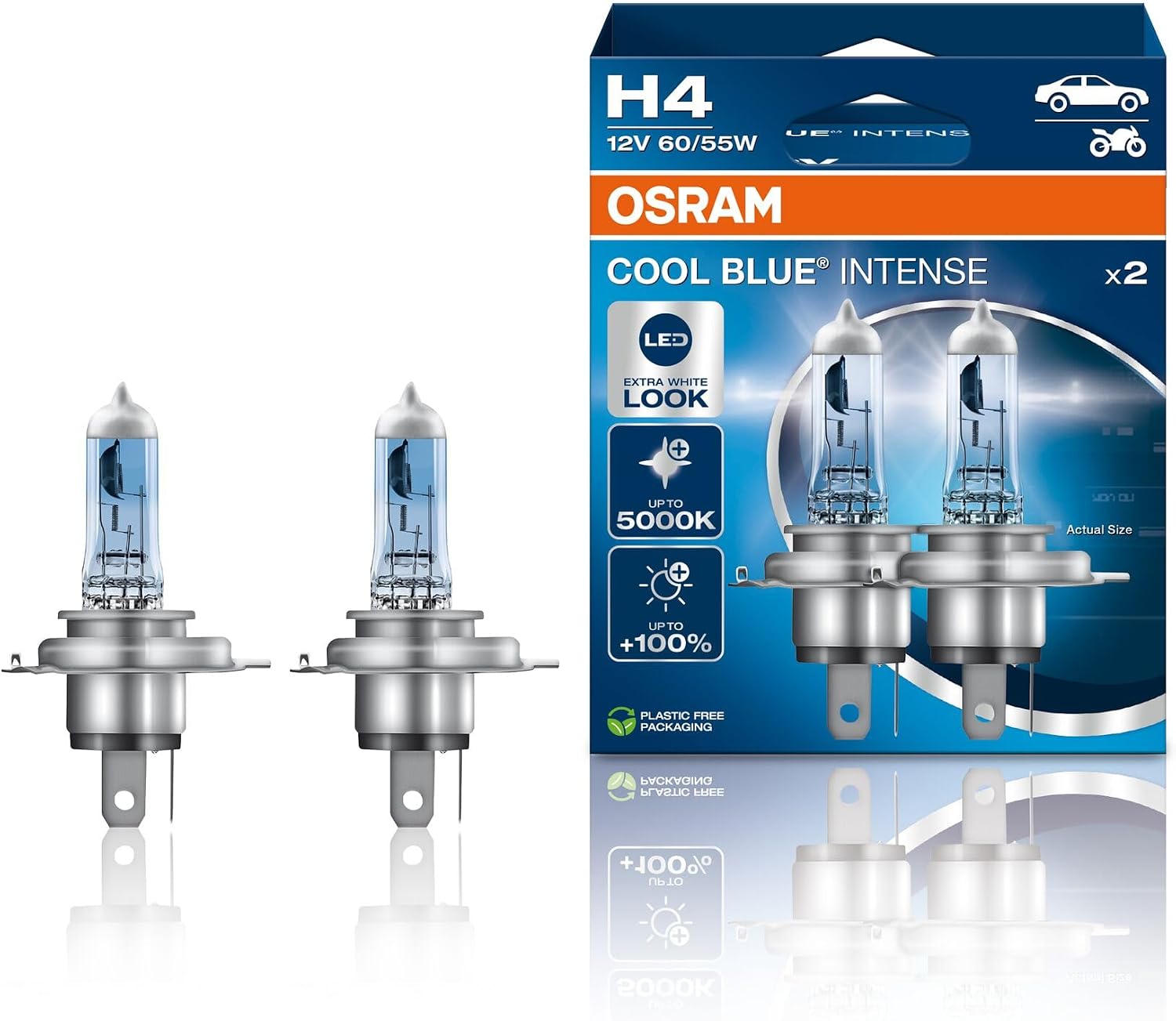 Thumbnail 6 de Osram Cool Blue Intense NextGen Ampoules Halogène H11 - Lot de 2, 12V/55W