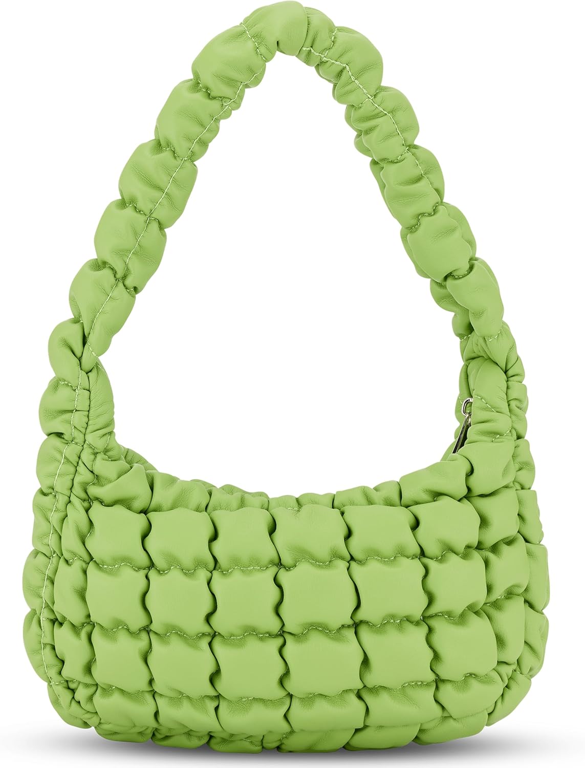 Thumbnail 3 de Expatrié Pippa Large Schultertasche Damen Grün – Everyday Puffer Bag im Y2K-Look