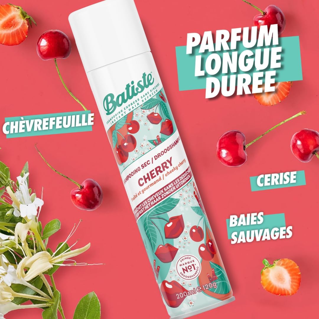 Detalle 2 de Batiste Shampooing sec Original 3x200 ml 💇♀