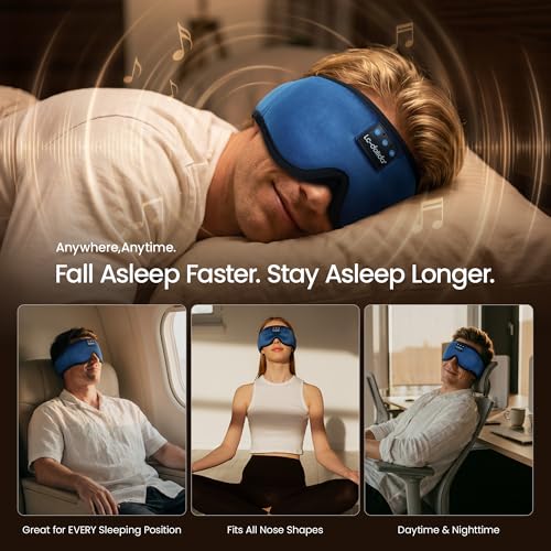 Thumbnail 6 de LC-dolida Bluetooth Sleep Mask: blackout coverage and 15+ hours of battery life