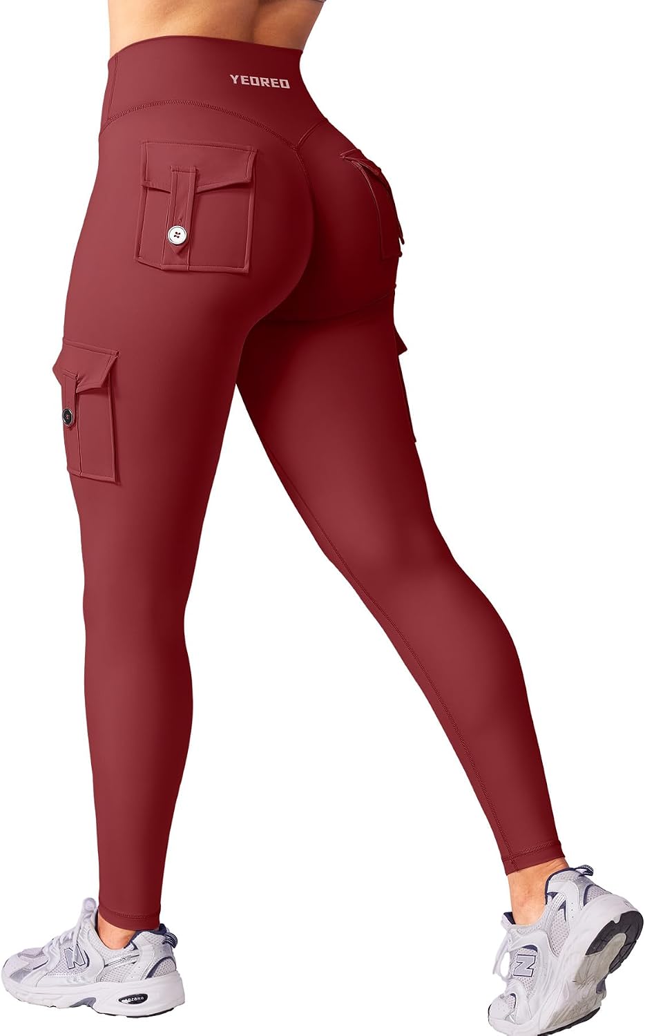 Thumbnail 6 de YEOREO CoreFlex Sport Leggings für Damen mit Taschen – High Waist, blickdicht & seamless fürs Training