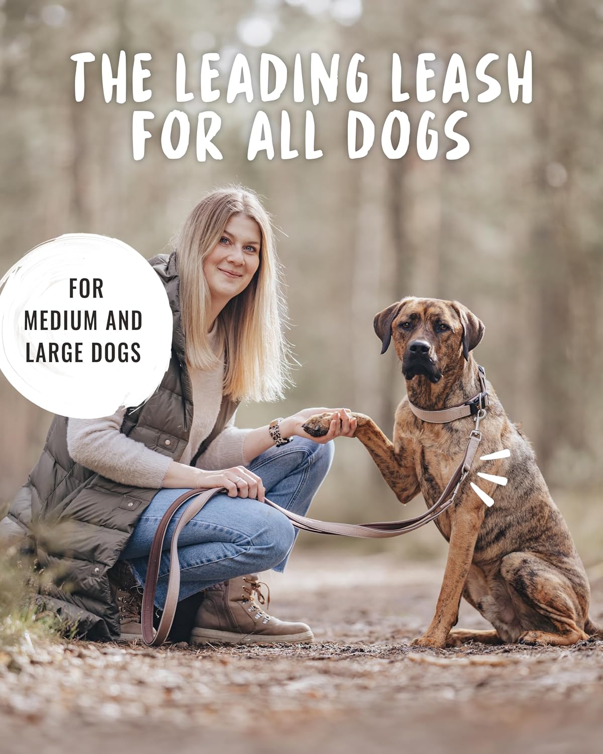 Thumbnail 5 de Rudelkönig Paola laisse 2,30 m pour chien đ
