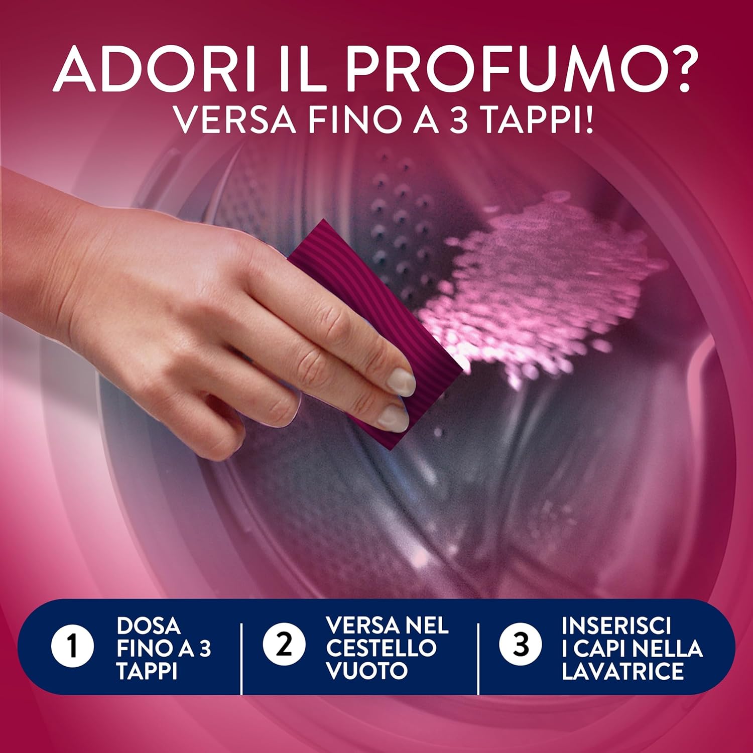 Thumbnail 3 de Lenor Profumatore Bucato Perle Profumate Lavatrice Gelsomino Scarlatto – Maxi formato