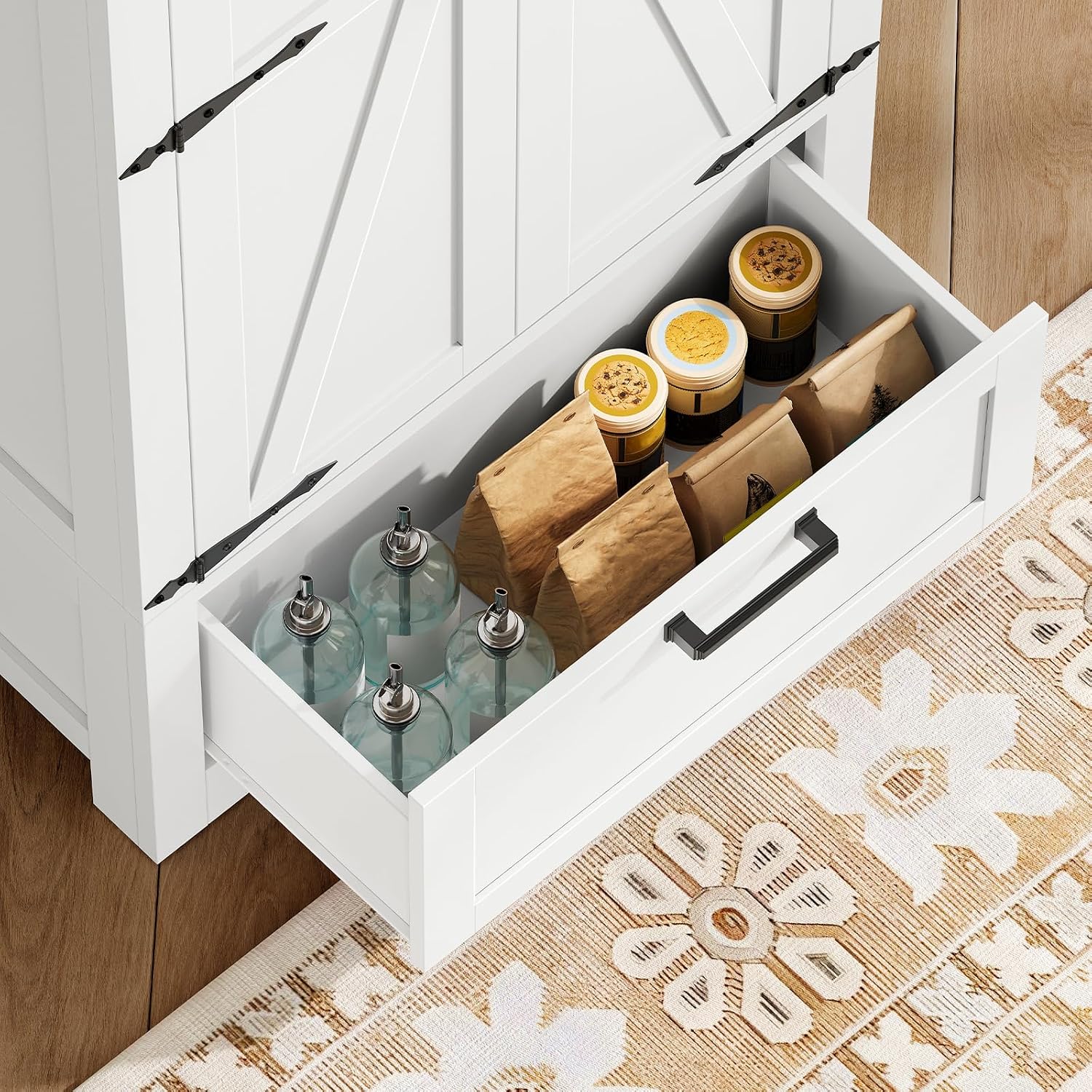 Detalle 1 de TEENFON Storage Cabinet, 66.1-inch