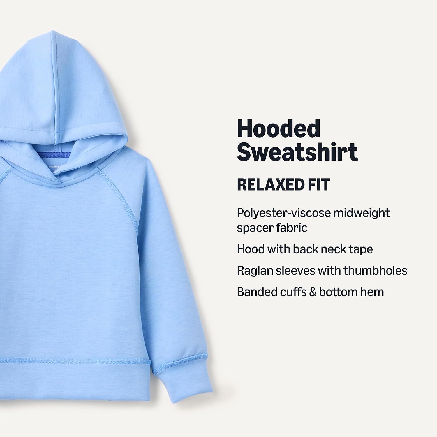 Thumbnail 1 de Amazon Essentials Girls' Active Hooded Sweat Pullover: Cozy, Versatile Everydaywear