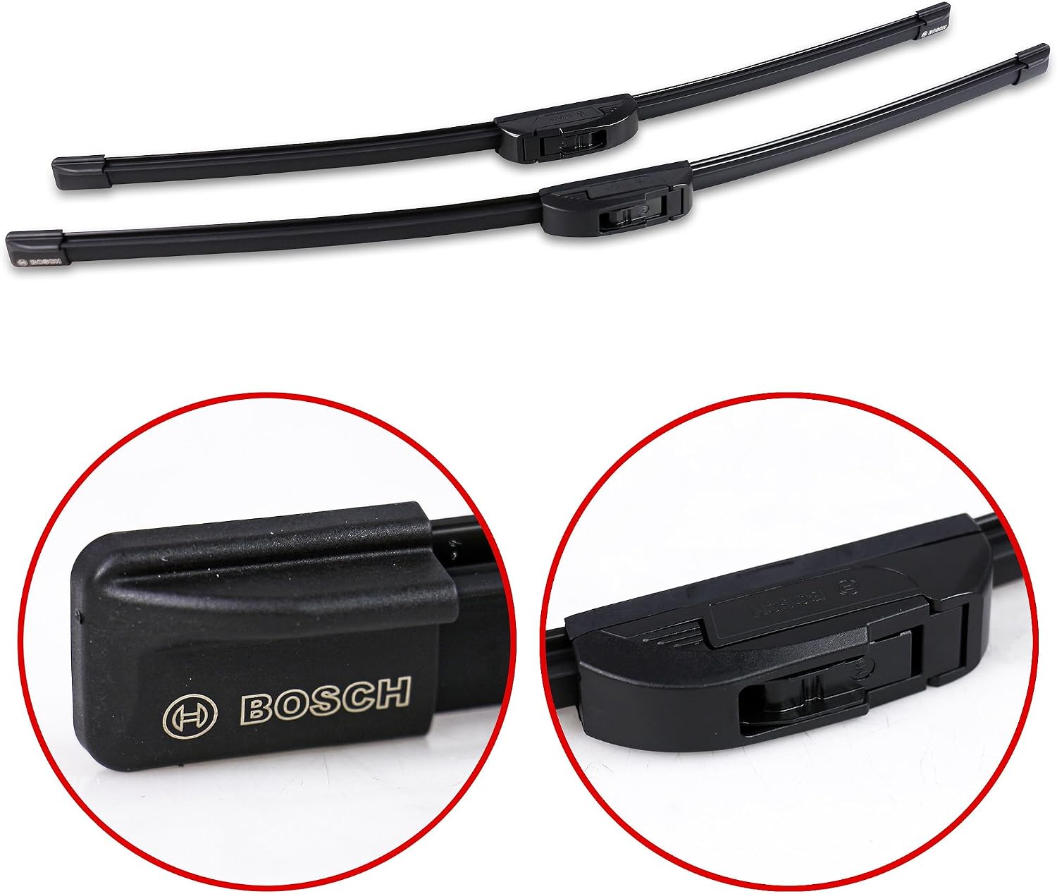 Detalle 1 de Bosch Aerotwin AR997S Front Windscreen Wipers, 600 mm/550 mm Pair