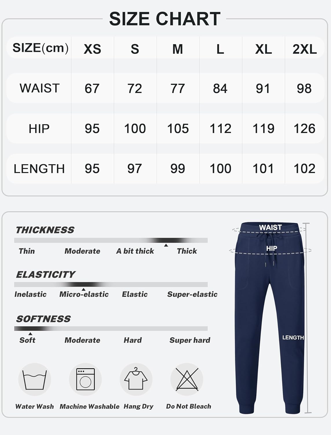 Thumbnail 6 de Pantalon cargo jogging femme MoFiz : chaud, respirant et imperméable avec poches zippées