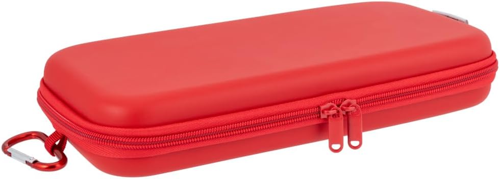 Detalle de ナカバヤシ Z1118 Switch 2用EVAプロテクトケース レッド・カード10枚収納