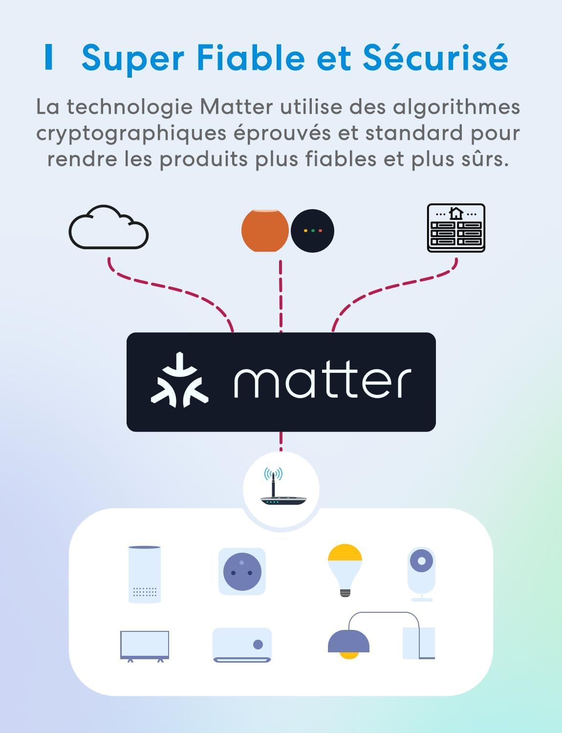 Detalle 1 de Meross Prise Connectée Matter 16A