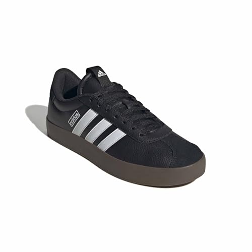 Detalle de adidas Herren VL COURT 3.0 Shoes – Core Black / Cloud White, Größe 43 1/3 EU