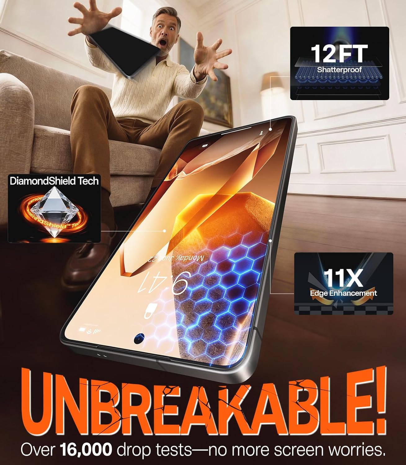 Thumbnail 2 de TORRAS Galaxy S26 Ultra Screen Protector