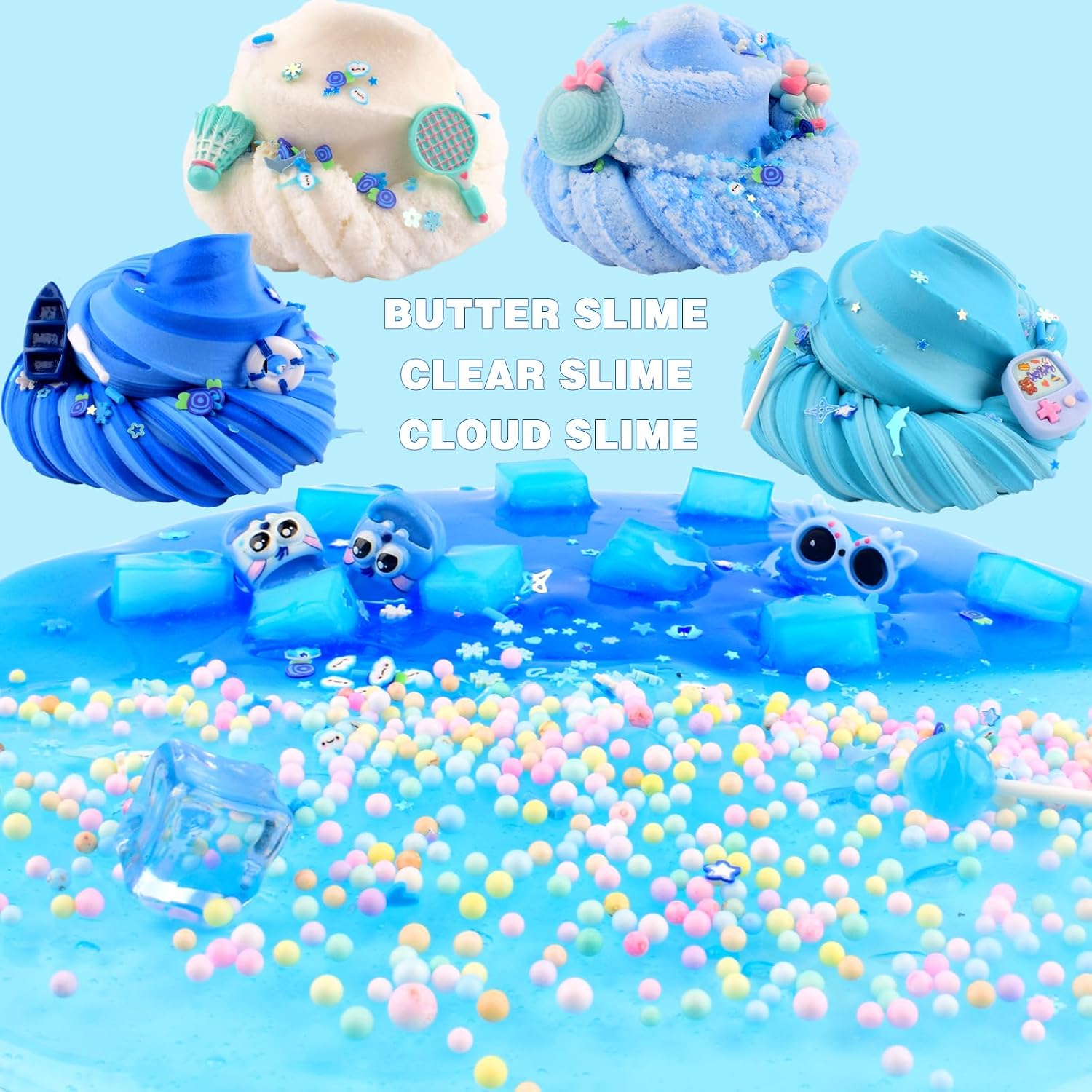Thumbnail 2 de 6 Pack Slimes Kit 6-piece slime set for kids