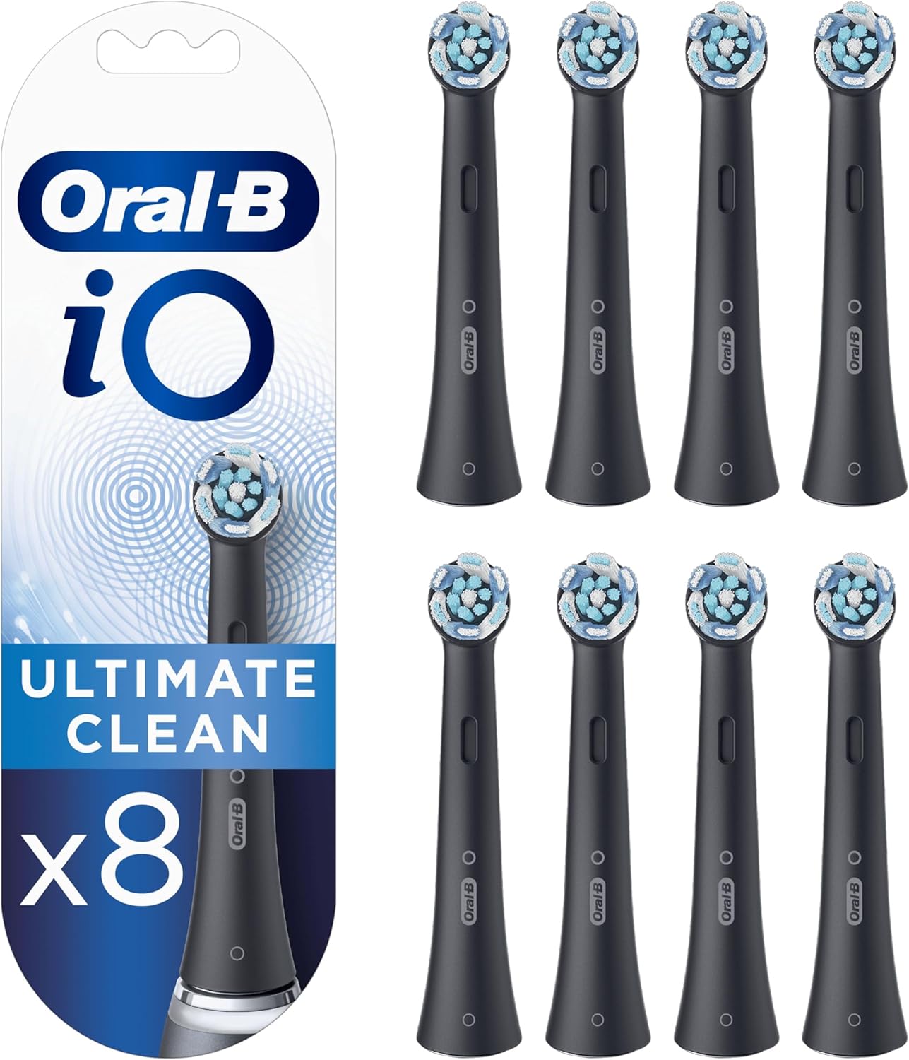 Detalle de Oral-B iO Ultimate Clean 8 testine nere