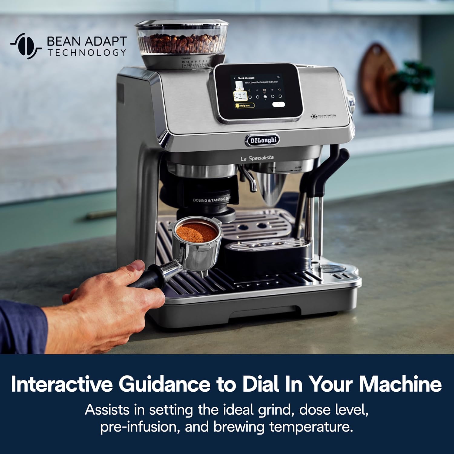 Detalle 2 de De'Longhi espresso machine, La Specialista Touch