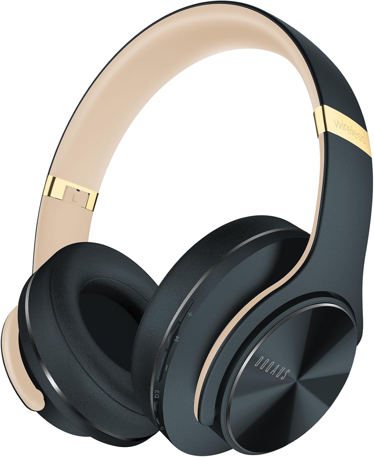 Detalle 2 de DOQAUS LIFE3 Over-Ear Bluetooth Headphones with 9 EQ Modes and 90-Hour Playtime
