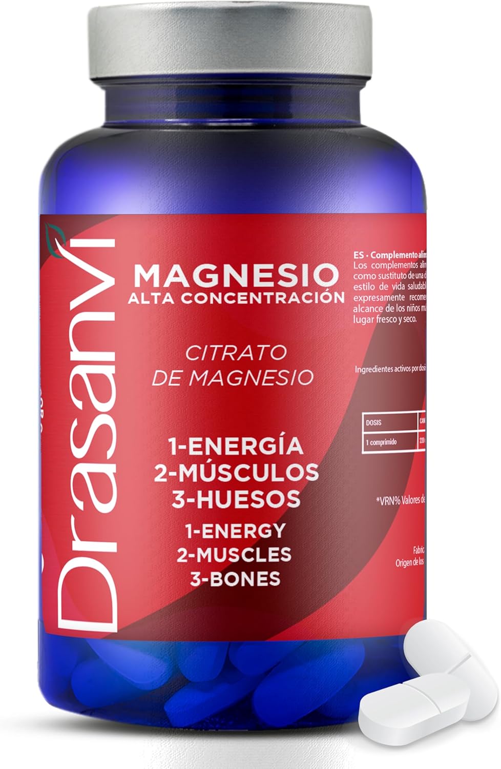 Detalle 2 de DRASANVI Amazon Mineral Multimagnesio Polvo 100G 💊