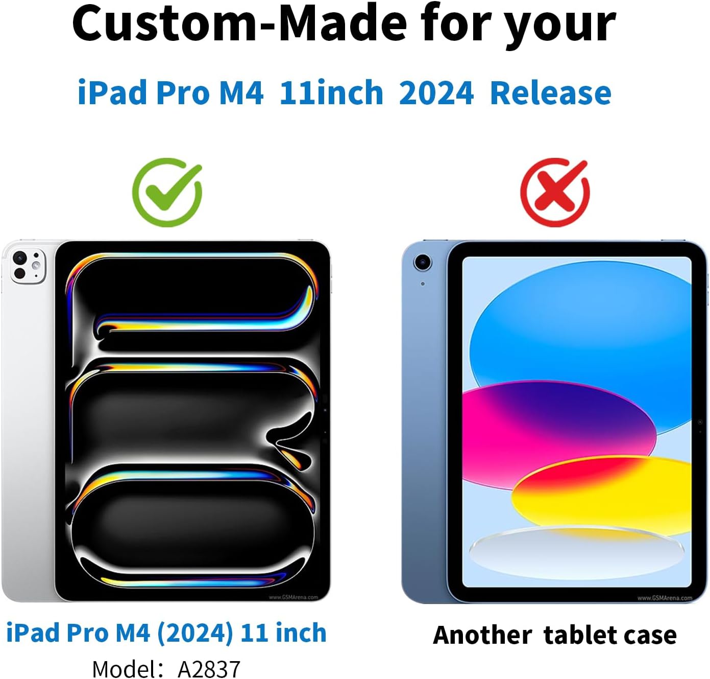 Thumbnail 1 de ONETHEFUL iPad Pro 11 Hülle für 2025/2024