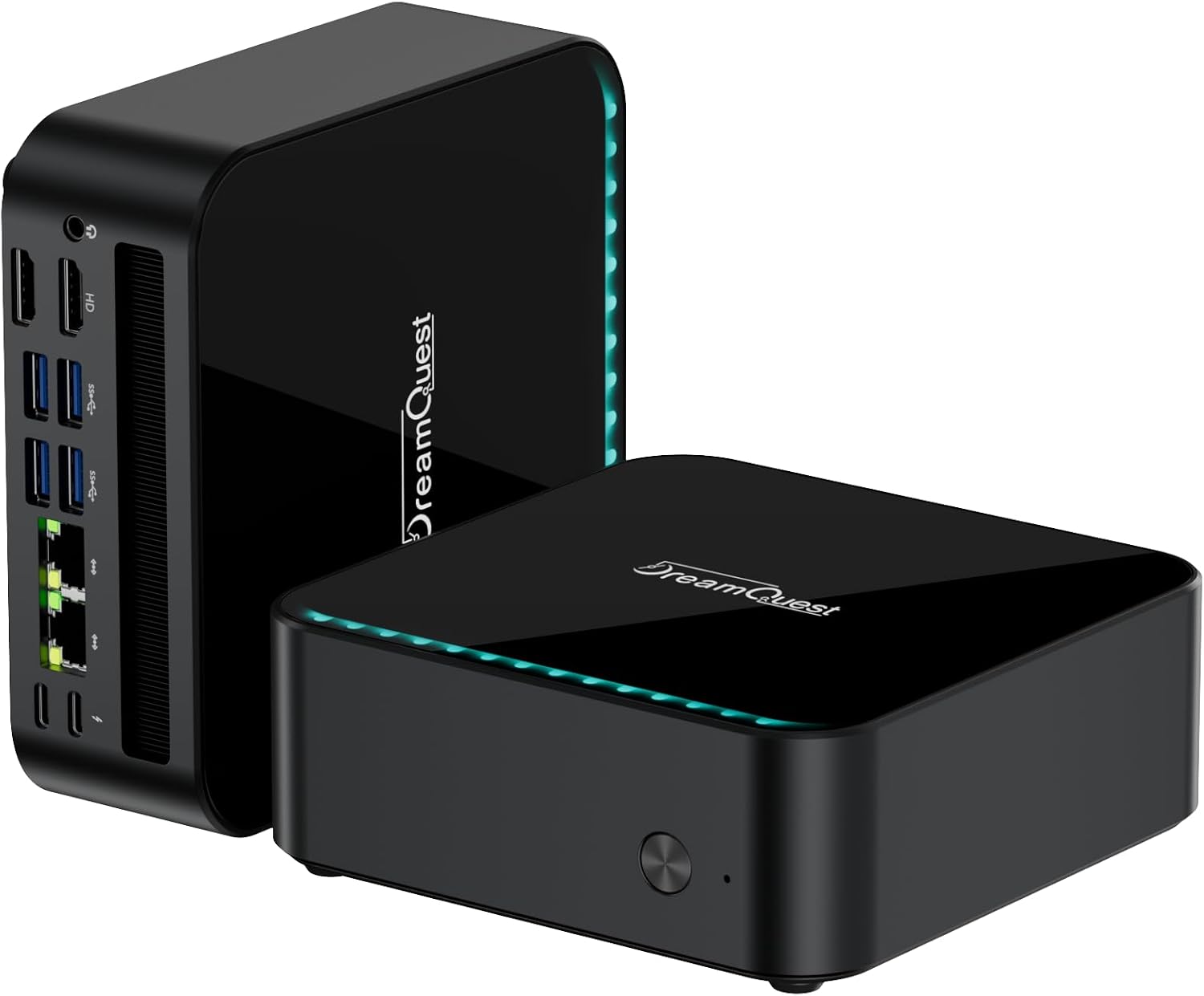 Detalle de DreamQuest Mini PC Windows 11 Pro mit Ryzen 5 7430U – kompakt, leistungsstark und vielseitig