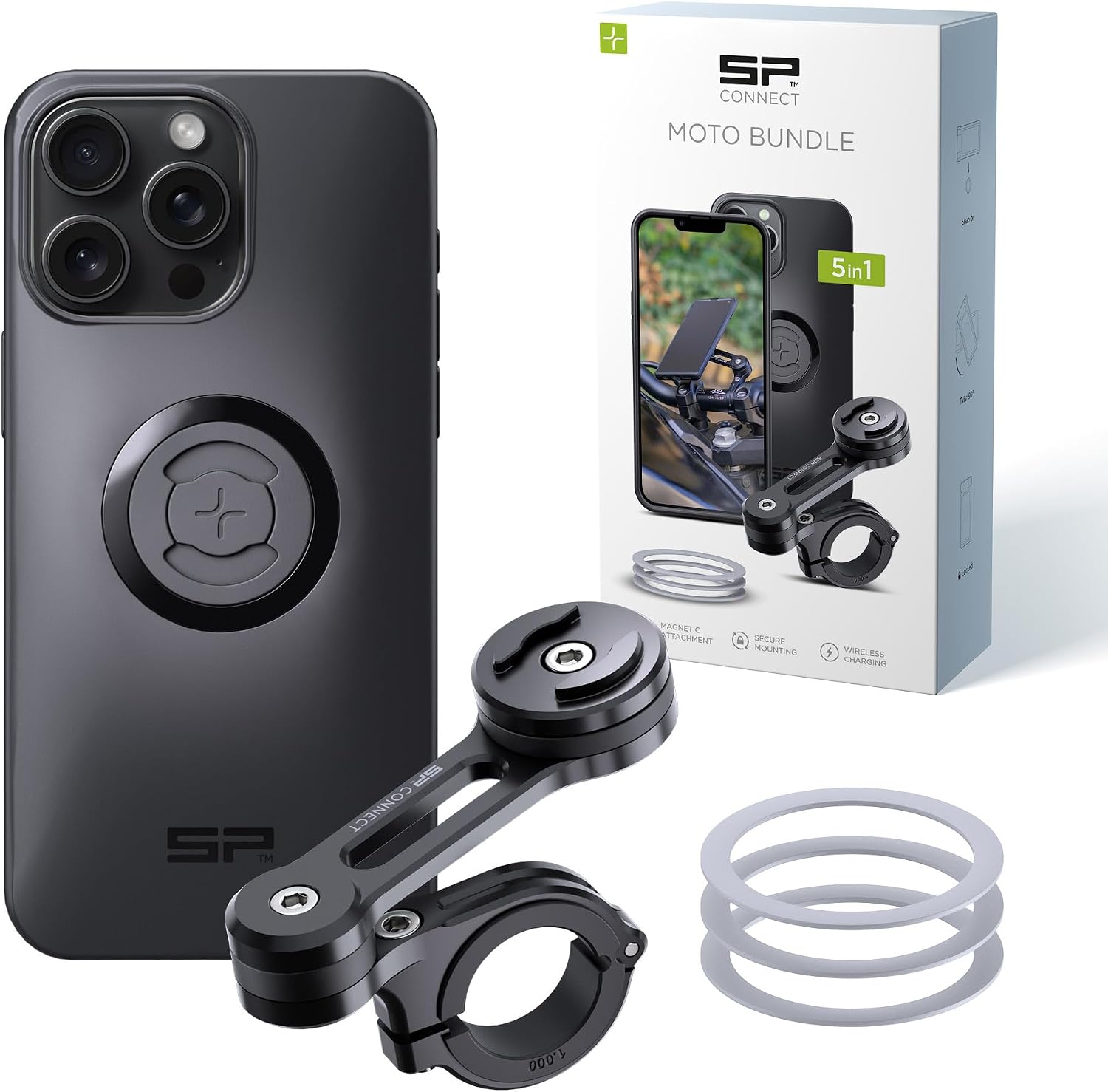 Detalle de SP CONNECT SPC+ pour iPhone 15 Pro Max support moto
