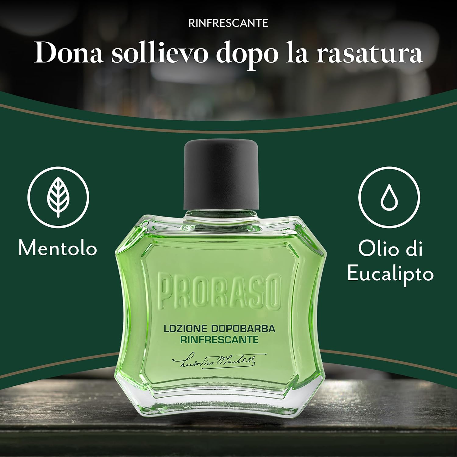 Thumbnail 1 de Proraso Lozione Dopobarba Uomo Rinfrescante 3 x 100 ml – dopobarba all’eucalipto e mentolo, made in Italy