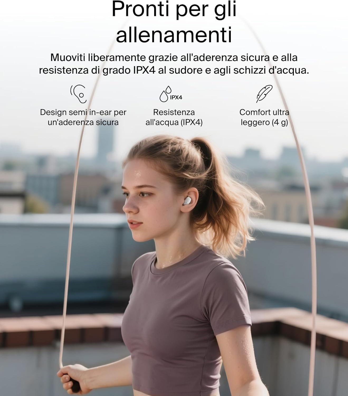 Thumbnail 4 de Belkin SoundForm Anywhere auricolari Bluetooth IPX4